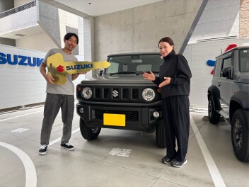 ジムニー　ご納車おめでとうございます